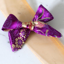 Load image into Gallery viewer, The Purple Royal Chrysanthemums Dog Hair Bow