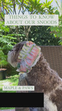 Load and play video in Gallery viewer, The Beatrix Dog Snood
