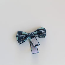 Load image into Gallery viewer, The 'Adopted & Adored' Dog Bowtie
