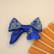 Load image into Gallery viewer, The Blue Medallion Dog Hair Bow