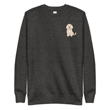 Load image into Gallery viewer, Unisex Premium Sweatshirt - Mini Golden Doodle