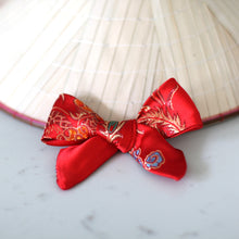 Load image into Gallery viewer, The Red Dragon Dog Hair Bow
