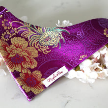 Load image into Gallery viewer, The Purple Royal Chrysanthemums Dog Bandana
