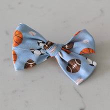 Load image into Gallery viewer, The Ballpark Dog Hair Bow
