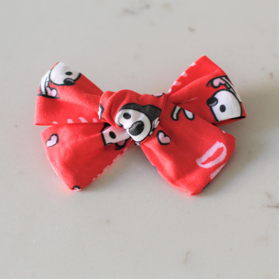The 'I Really Dig You' Dog Hair Bow