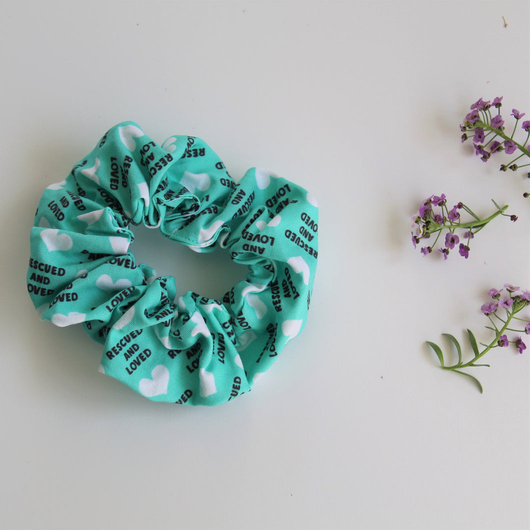 The 'Rescued & Loved' Scrunchie