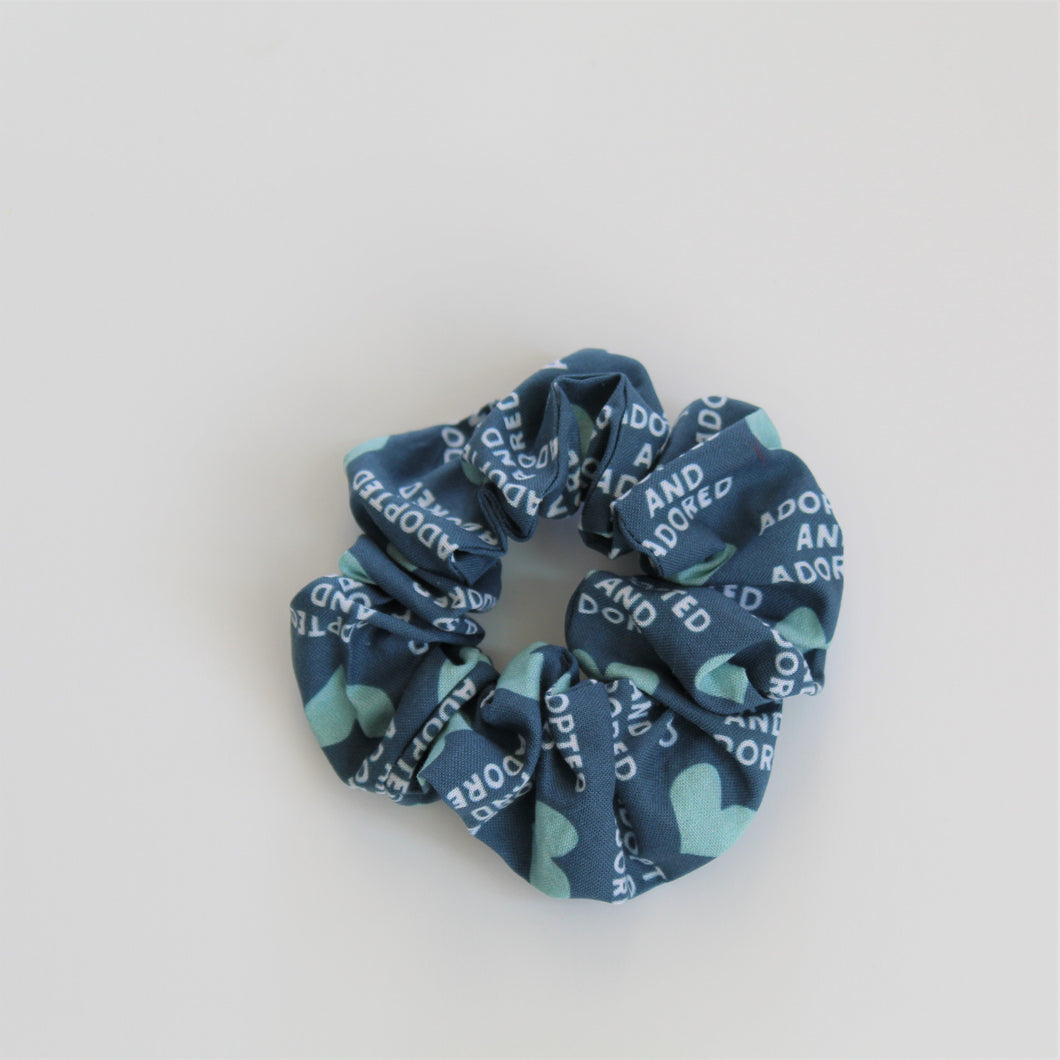 The 'Adopted & Adored' Scrunchie
