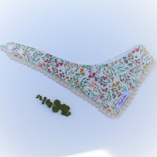 Load image into Gallery viewer, &#39;Wildflower&#39; Dog Bandana with Trim
