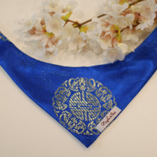 Load image into Gallery viewer, The Blue Medallion Dog Bandana
