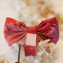 Load image into Gallery viewer, The Royal Chrysanthemums Dog Bowtie
