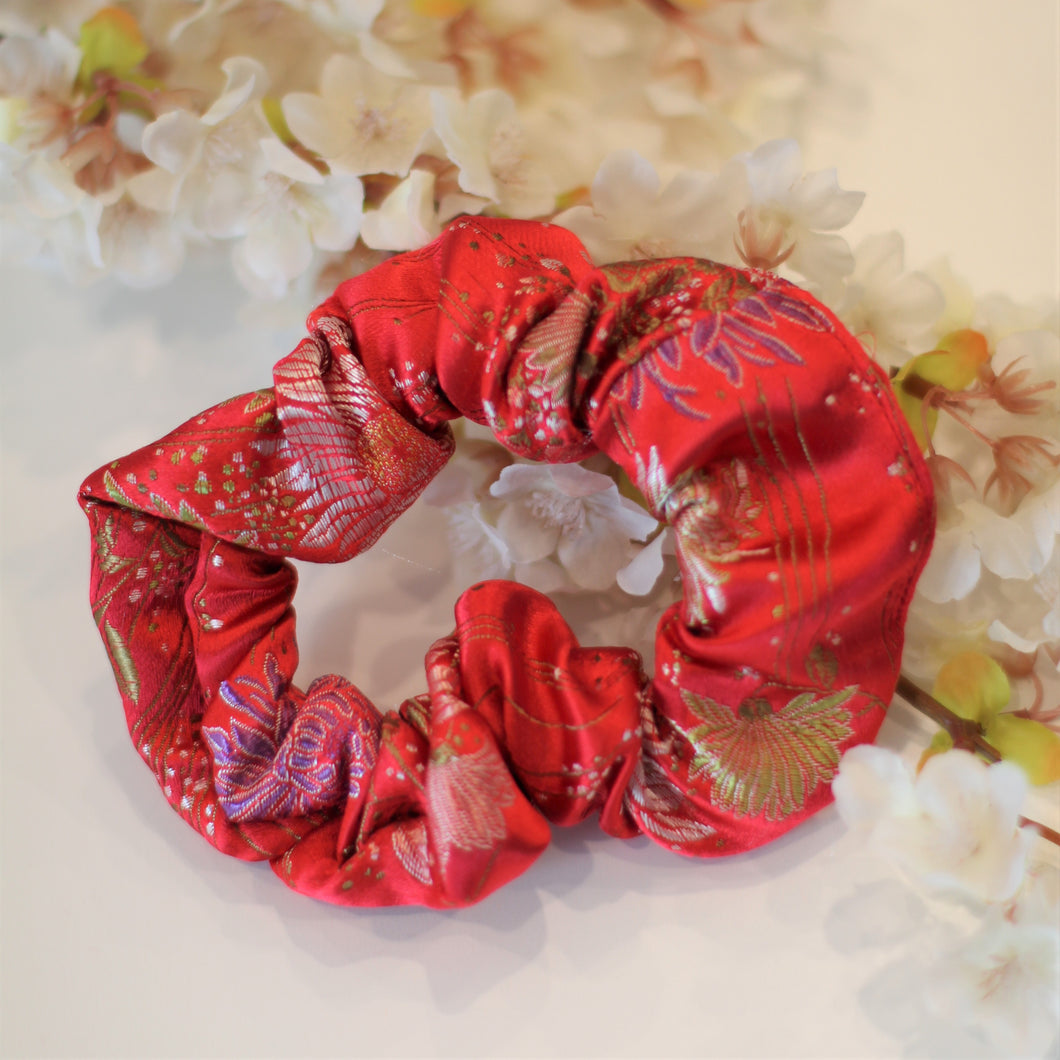 Royal Chrysanthemums Scrunchie