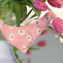 Load image into Gallery viewer, The &#39;Sealed with Love&#39; Dog Bandana
