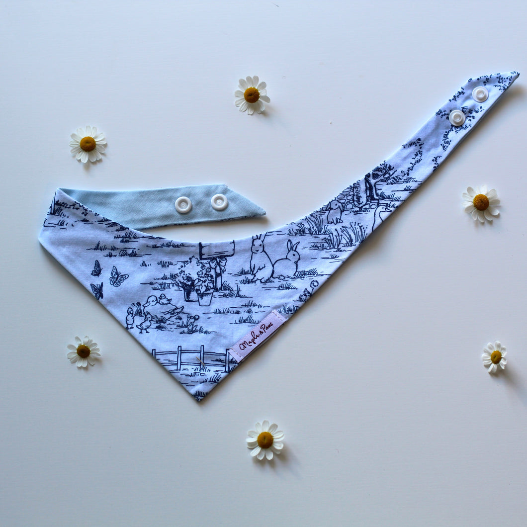 'Bunnies & Friends' Dog Bandana