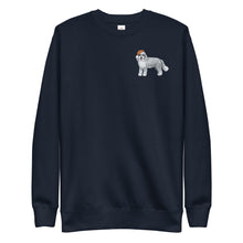 Load image into Gallery viewer, Unisex Premium Sweatshirt - Bernedoodle Mix
