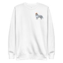 Load image into Gallery viewer, Unisex Premium Sweatshirt - Bernedoodle Mix
